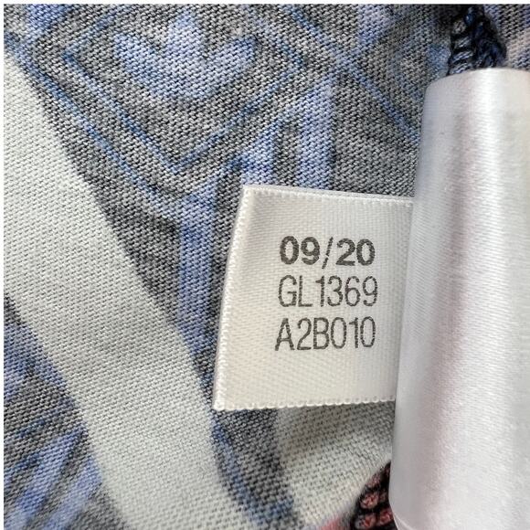 Adidas HER Studio London Top Floral Crew Neck Loose Fit Pullover Size M Medium - Picture 9 of 10